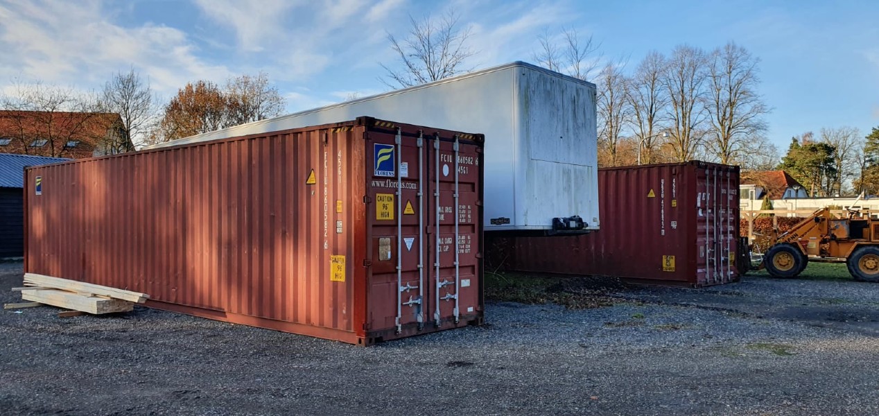 Laden van de containers